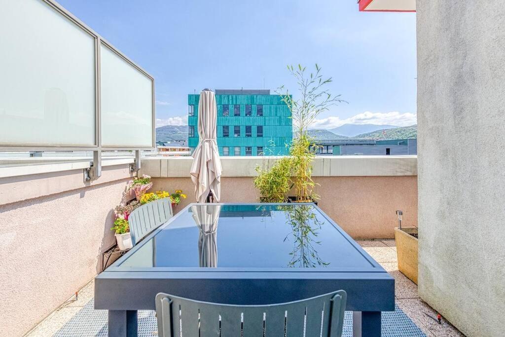 Standing, Balcon Avec Vue, Clim, Tt Equipe Confort Echirolles Ngoại thất bức ảnh